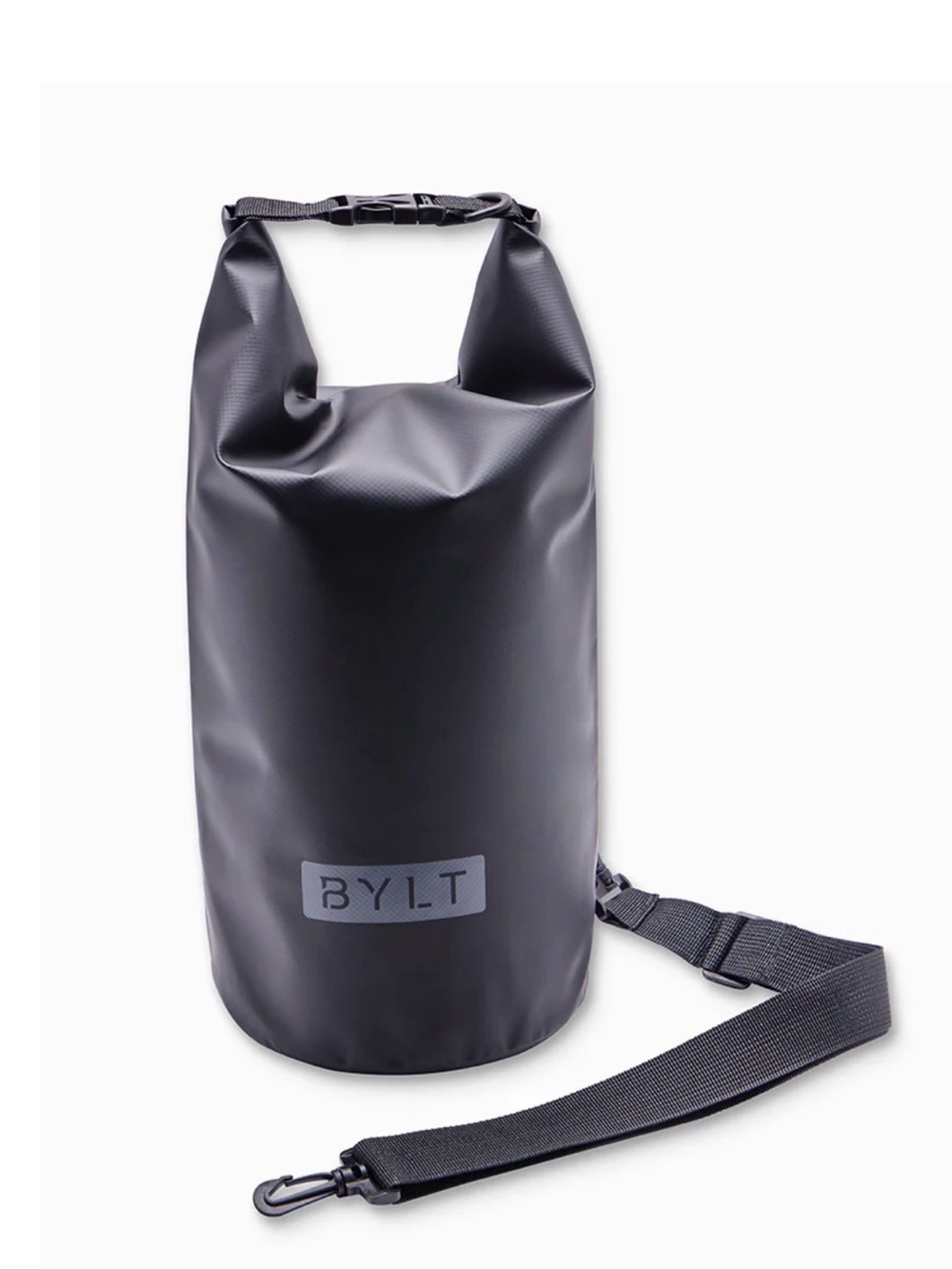 BYLT Dry Bag Black Waterproof Roll-Top Sling Bag